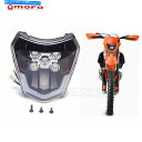 Headlight 690 SMC R 690 ENDURO R XCW250 EXC300 450ヘッドランプのLEDオートバイヘッドライト LED Moto...