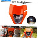 Headlight exc excf sxf xcf xcf xcw te tc fe 250 300 350 mxダートバイクエンデューロLEDヘッドライト ...