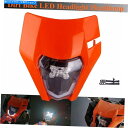 Headlight excf xcf xcw te tc fe 250 300 350 450 500用のオートバイLEDヘッドライトアセンブリ Motorcy...