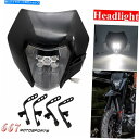 Headlight 125 150 250 300 350 450 SX XC exc-w enduroのオートバイLEDヘッドライト Motorcycle L...