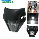 Headlight オートバイのダートバイクLEDヘッドライトヘッドライトエンデューロヘッドランプExc-W 300 450のフェアリング Motorcycle...
