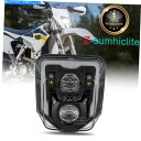 Headlight Husqvarna 701 Supermoto 501 450 350 250のLEDヘッドライトH/L DRLをプラグアンドプレイ Plu...