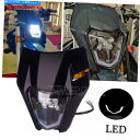 Headlight 川崎KX450F KLX110 YAMAHA WR450R WR250X TTR225 YZ Fのエンデューロリードヘッドライト Endur...