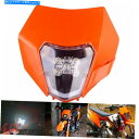 Headlight エンデューロMXダートバイクLED EXC EXC-Fのヘッドライトアセンブリ6日125-690 TE FE Enduro MX Dirt ...