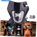 Headlight ダートバイクLEDヘッドライトhi/loヘッドランプfor excf xcf xcw 250 300 350 450 enduro Dirt...