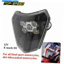 Headlight LEDヘッドライトE8 EMARKオートバイ用XCF XCW TE TC FE 250 300 350 450 501 14-20 LED ...