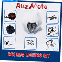 Headlight ホンダCRF150 CRF450 CRF250ホワイトのREC REGヘッドテールライトキット Rec Reg Head Tail Ligh...