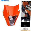 Headlight デュアルスポーツオートバイLEDヘッドライトフェアリングEXCW SMCR 250 300 450 500 690 Dual Sport M...