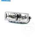 Headlight ヘッドライトダブルH3オーダーングブラックは、透明なガラスを備えています Headlight Double H3 Oblong Black ...