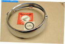 Headlight Nos Honda CA175 CL125 A SS125ヘッドライトベゼルリングリム33101-243-671 NOS Honda CA175 CL125 A SS125 Headlight Bezel Ring Rim 33101-243-671