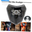 Headlight エンデューロバイクヤマハTTR110 TTR230 TTR250 EXC SXF SX XC XCW XCFのヘッドライトLED Endur...