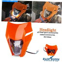 Headlight XCWのLEDヘッドライトアセンブリEXC50 300 XC -W TPI 690Rエンデューロオフロードオレンジ LED Headligh...