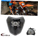 Headlight FC FE FX 250 300 350 450 501 ENDURO DUALSPORT用の新しいLEDヘッドライトダートバイク New ...