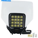 Headlight MCHMFGダートバイクヘッドライト、LEDエンデューロピットバイクライトキットほとんどの汚れのためのユニバーサル MCHMFG Dirtb...