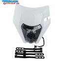 Headlight XC SXF XCW FE TE 250 350 450 530 MX ENDURO用のオートバイLEDヘッドライトフェアリング Motor...