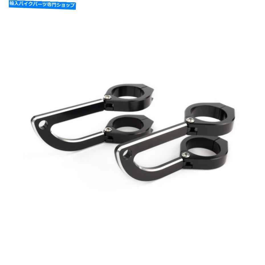 Headlight バイクヘッドライトブラケットCNCアルミニウム-42-43mm高品質 Motorbike Headlight Brackets CNC Aluminium - 42 - 43mm HIGH QUALITY