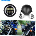 Headlight 5.75 '' 5-3/4 '' Honda VTX1300 C R S VTX1800F3のLEDヘッドライト +ハウジングブラケット 5...