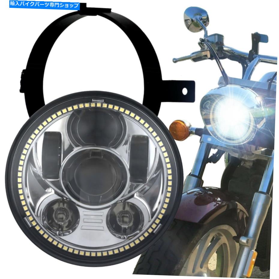 Us Custom Parts Shop USDM㤨Headlight Honda VTX 1300 1800 C/N/R/S/T ChromeHaloLEDץإåɥ饤ȥå LED Projection Headlight Kit for Honda VTX 1300 1800 C/N/R/S/T Chrome Halo RingפβǤʤ275,990ߤˤʤޤ