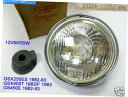 Headlight スズキGSX250 GSX400 GS450ヘッドライトアッセイNOS GS450Eヘッドランプリム35100-33230 Suzuki G...