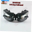 Headlight 川崎2006-2007 ZX10R U006に適したMFフロントヘッドライトヘッドランプ MF Front Headlight Headla...