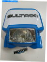 Headlight Bultaco SherpaとAlpina Blue Trial Headlightマスク。 Bultaco sherpa and alpi...
