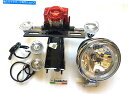 Headlight レトロスクーター完全セットLED照明ヘッドライトH4リアライトシドニーノヴァ Retro Scooter Complete Set LED ...