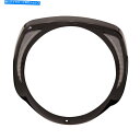 Headlight ハーレーデイビッドソン14-17 45201のためのCiro Black LED Fang HeadlightBezel Ciro Blac...