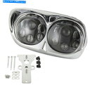 5.75" LED Dual Headlight Projector Fit For Harley Touring Road Glide 1998-2013カテゴリHeadlight状態海外直輸入品 新品メーカー車種発送詳細 送料無料 （※北海道、沖縄、離島は省く）商品詳細輸入商品の為、英語表記となります。Condition: NewBrand: UnbrandedManufacturer Part Number: Does not applyManufacturer Warranty: 90 DayPlacement on Vehicle: ArrayClassic Motorcycle Part: ArrayLight Type: LEDMaterial: Chrome die-cast aluminum housing,Clear PC lensColor Temperature: 6500KLuminous Flux: 1600LM*2(Low beam), 3150LM*2 (High beam)Fitment: Fits For 98-13 Road Glide modelsUPC: Does not apply《ご注文前にご確認ください》■海外輸入品の為、NC・NRでお願い致します。■取り付け説明書は基本的に付属しておりません。お取付に関しましては専門の業者様とご相談お願いいたします。■通常2〜4週間でのお届けを予定をしておりますが、天候、通関、国際事情により輸送便の遅延が発生する可能性や、仕入・輸送費高騰や通関診査追加等による価格のご相談の可能性もございますことご了承いただいております。■海外メーカーの注文状況次第では在庫切れの場合もございます。その場合は弊社都合にてキャンセルとなります。■配送遅延、商品違い等によってお客様に追加料金が発生した場合や取付け時に必要な加工費や追加部品等の、商品代金以外の弊社へのご請求には一切応じかねます。■弊社は海外パーツの輸入販売業のため、製品のお取り付けや加工についてのサポートは行っておりません。専門店様と解決をお願いしております。■大型商品に関しましては、配送会社の規定により個人宅への配送が困難な場合がございます。その場合は、会社や倉庫、最寄りの営業所での受け取りをお願いする場合がございます。■輸入消費税が追加課税される場合もございます。その場合はお客様側で輸入業者へ輸入消費税のお支払いのご負担をお願いする場合がございます。■商品説明文中に英語にて”保証”関する記載があっても適応はされませんのでご了承ください。■海外倉庫から到着した製品を、再度国内で検品を行い、日本郵便または佐川急便にて発送となります。■初期不良の場合は商品到着後7日以内にご連絡下さいませ。■輸入商品のためイメージ違いやご注文間違い当のお客様都合ご返品はお断りをさせていただいておりますが、弊社条件を満たしている場合はご購入金額の30％の手数料を頂いた場合に限りご返品をお受けできる場合もございます。(ご注文と同時に商品のお取り寄せが開始するため)（30％の内訳は、海外返送費用・関税・消費全負担分となります）■USパーツの輸入代行も行っておりますので、ショップに掲載されていない商品でもお探しする事が可能です。お気軽にお問い合わせ下さいませ。[輸入お取り寄せ品においてのご返品制度・保証制度等、弊社販売条件ページに詳細の記載がございますのでご覧くださいませ]&nbsp;