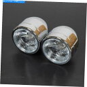 Headlight バイクタイプの勝利のために承認されたデュアルオプティカルヘッドライト照明フロントクロム Dual Optical Headlight Lig...