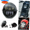 Headlight Harley CVO VROD VRSCR VRSCX VRSCE VRSC VRSCW LEDヘッドライトHI/LO DRLライトの場合 ...