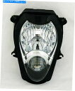 Headlight フロントヘッドライトグリルヘッドランプLEDプロテクターはスズキGSXR 1300 96-07 Dのクリア Front Headlight ...