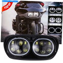 Headlight ハーレーロードグライドカスタムFLTRX CVO用のデュアルLEDヘッドライトアセンブリHI/LO DRL Dual LED Headlig...