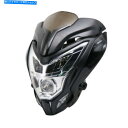 Headlight オートバイランプヘッドライトフロントLEDバジャジパルサー200NSのヘッドランプアセンブリ Motorcycle Lamp Head Li...
