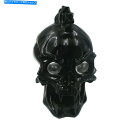 Headlight ユニバーサルスカルオートバイヘッドライトLED High/Low Beam Headlightランプスクーター Universal Skul...