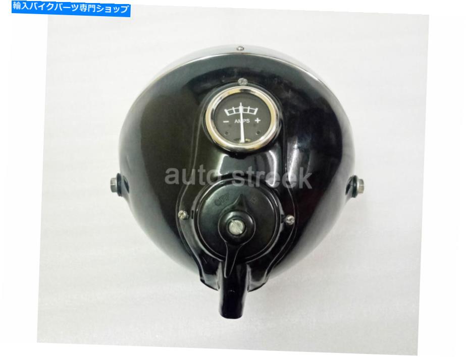 Headlight 8 レプリカルーカスヘッドライトランプ湾曲したガラスbsa ariel re 8 Replica Lucas HeadLight Lamp Curved Glass For Triumph BSA Ariel RE