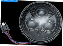 Headlight Kuryakyn 2475 Orbit L.E.D.ヘッドライトブラック5.75