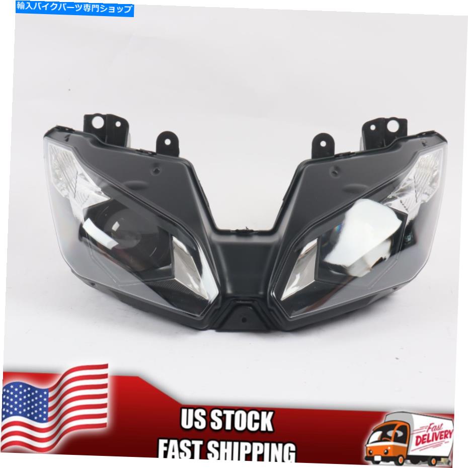 Headlight MTフロントオートバイヘッドライトヘッドランプカワサキ2013-2018 ZX6R 636 K006にフィット MT Front Motorcycle Headlight Headlamp Fit for Kawasaki 2013-2018 ZX6R 636 k006