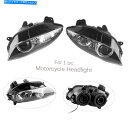 Headlight ヤマハYZF R1 2004-2006のフロントヘッドライトヘッドランプクリアレンズハウジングアセンブリ Front Headlight H...