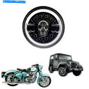 Headlight ロイヤルエンフィールドの7インチラウンドLEDヘッドライト。 Jeep&Harley Davidson | Thar 12V 7 Inch ...