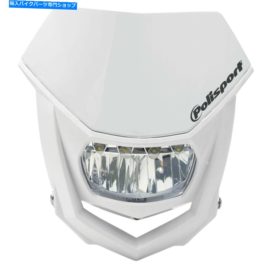 Headlight LED電球が白いポリスポートハローヘッドライト P...(2)
