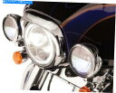 Headlight Ciro Fang Headlight Bezel Chrome#45210 Harley Davidson Ciro Fang Headl...