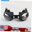 Headlight MTフロントオートバイヘッドライトヘッドランプカワサキ2007-2008 ZX6R 636 S006にフィット MT Front Motor...