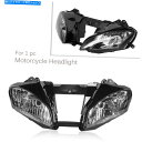 Headlight フロントヘッドライトヘッドランプバルブプロジェクタークリアフィットヤマハYZF R6 2006 2007モーター Front Headlig...