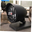 Headlight 4.5 ''ブラックビレットグリルヴィンテージヘッドライトフィットハーレーチョッパーボバーダイナ電子マーク 4.5'' Black Bill...