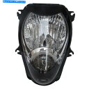 Headlight フロントヘッドライトアセンブリヘッドランプハウジングクリアレンズフィツズキGSXR1300 1999-07 Front Headlight ...