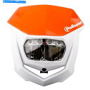 Headlight ポリスポートハローLEDヘッドライトKTMオレンジ/ホワイト Polisport Halo LED Headlight KTM Orange...