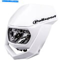 Headlight Polisport Halo LEDヘッドライトホワイト8667100001 Polisport Halo LED Headlight Wh...