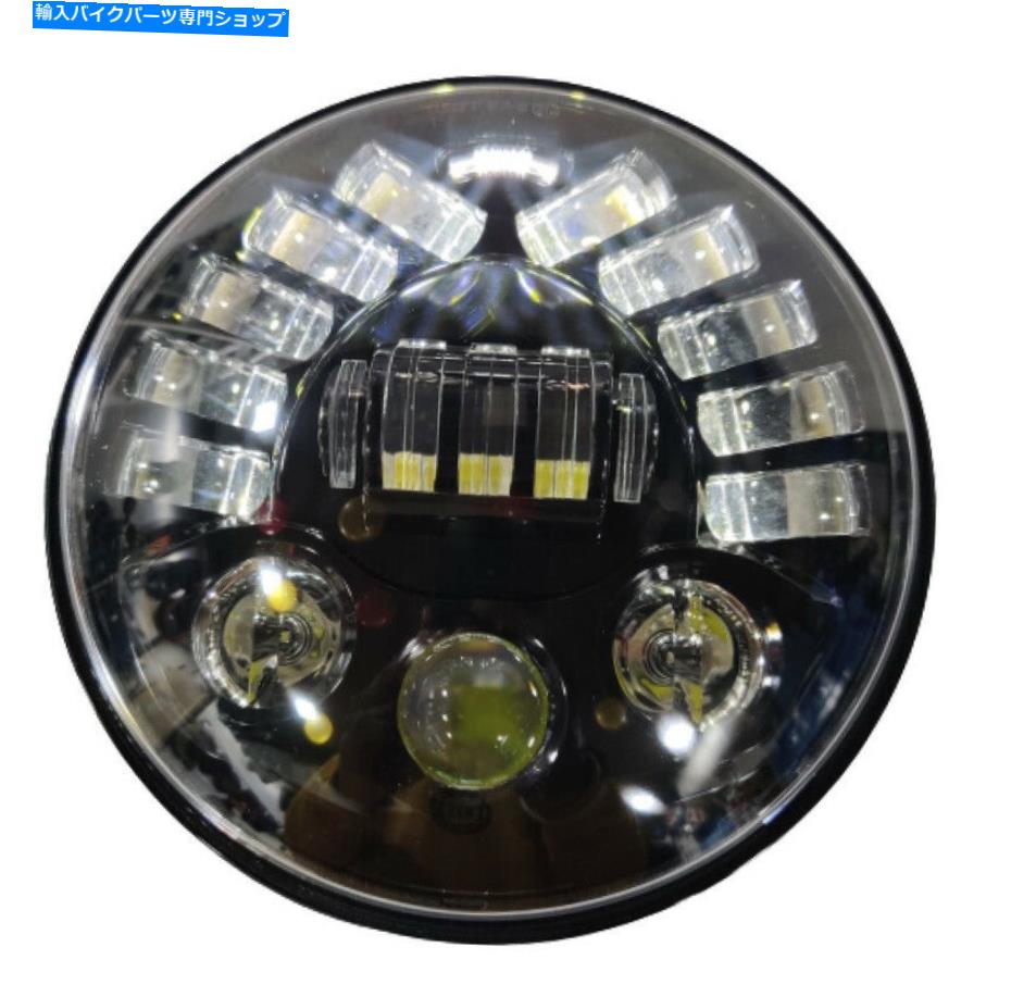Headlight ロイヤルエンフィールド110ワットインジケーターブラックヘッドライトにフィット FITS FOR ROYAL ENFIELD 110 WATT INDICATOR BLACK HEAD LIGHT