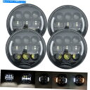 Headlight 4PCSカー5 3/4