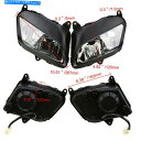 Headlight 1ペアフロントオートバイヘッドライトアセンブリホンダCBR 600RR 2007-12のハウジング 1 Pair Front Motorcy...
